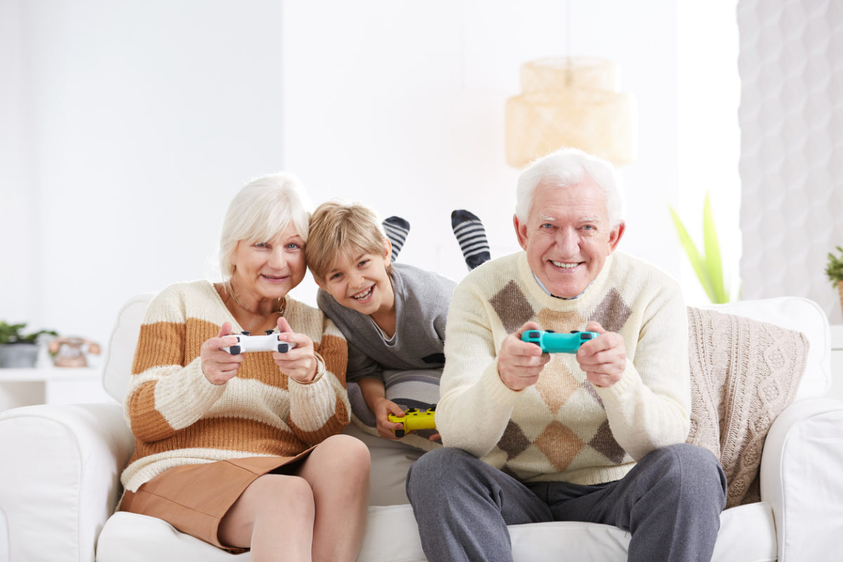Les jeux vidéo seraient bénéfiques à la santé des seniors